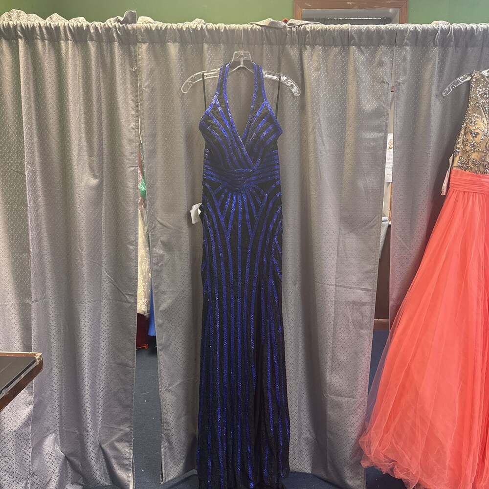 Henri’s size 6 Black/ royal blue